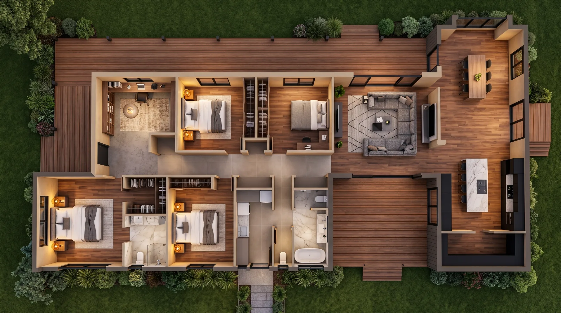 Furnished visual