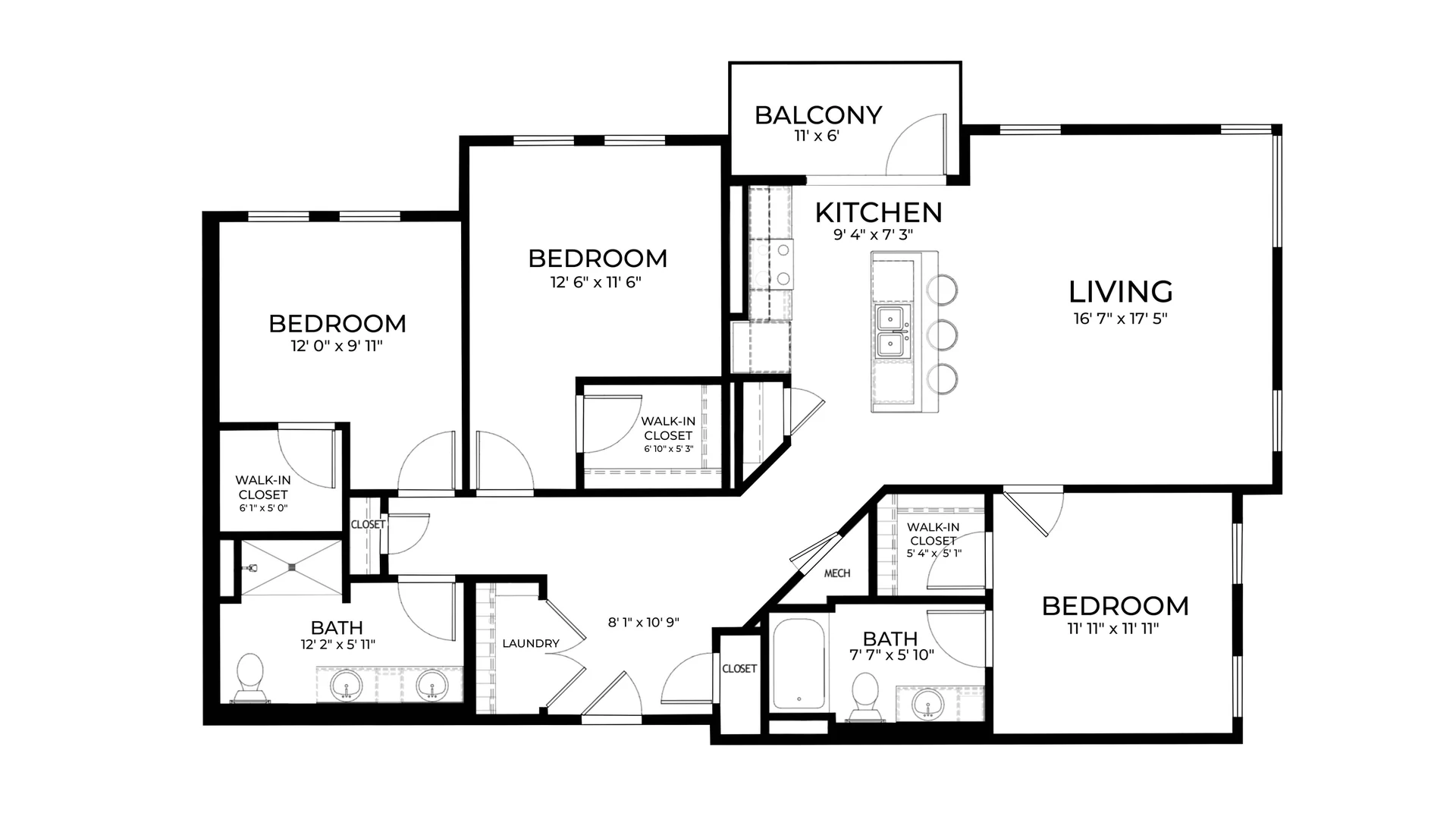 Original architectural floor plan